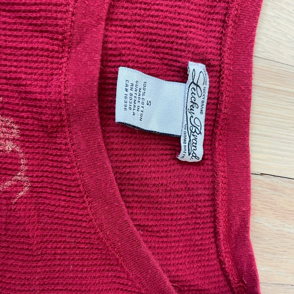 Lucky brand thermal w iconic logo - Picture 2 of 3